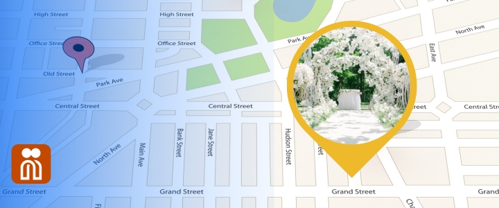 Add your Wedding Locations to your Nibbitt Smart page with Google Maps